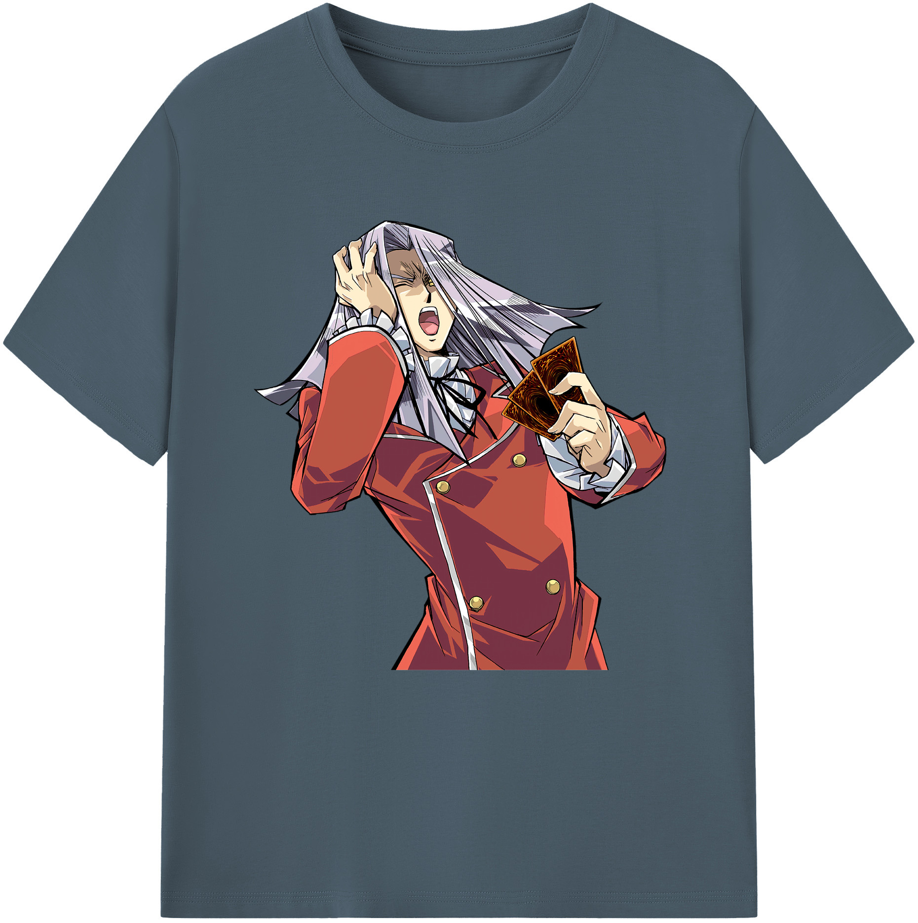 （画像用） 遊☆戯☆王 Yu-Gi-Oh! 綿100％半袖Tシャツ（フロントプリント）